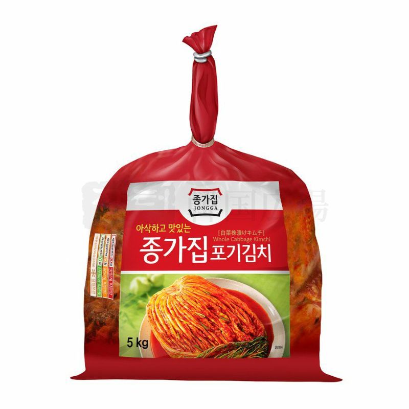 韓国 宗家 白菜 ポギ キムチ　パッケージ