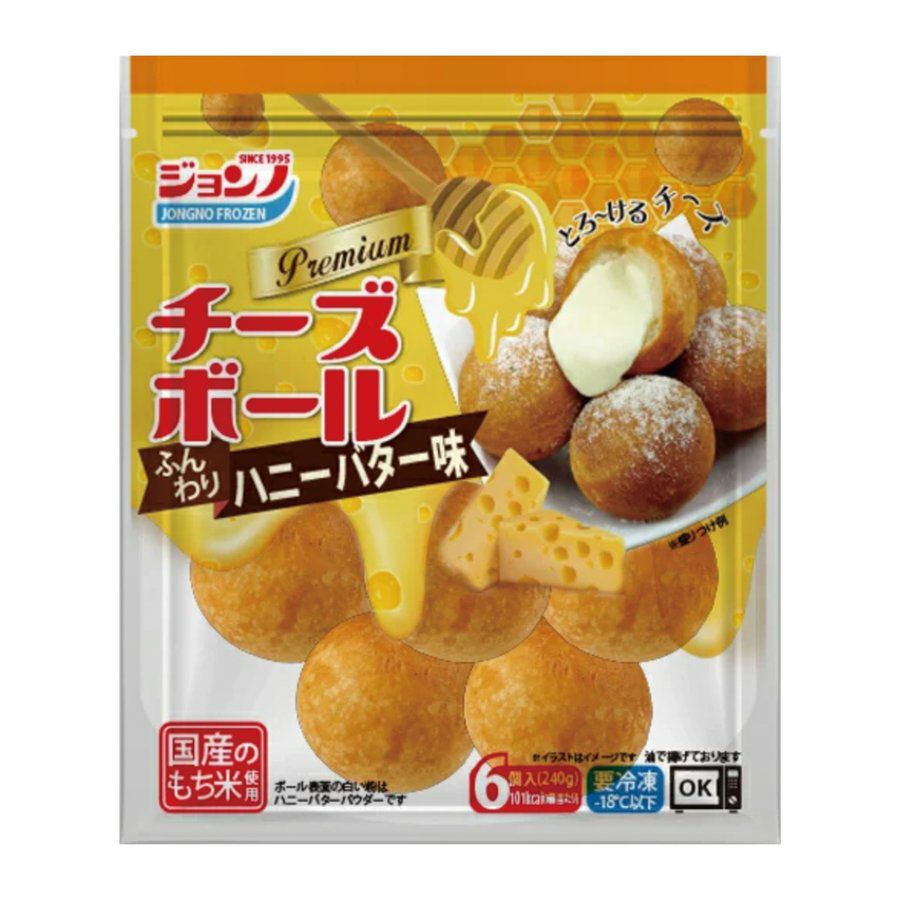 冷凍 ジョンノ チーズボール 240g (6個入) | 韓国広場e-shop本店
