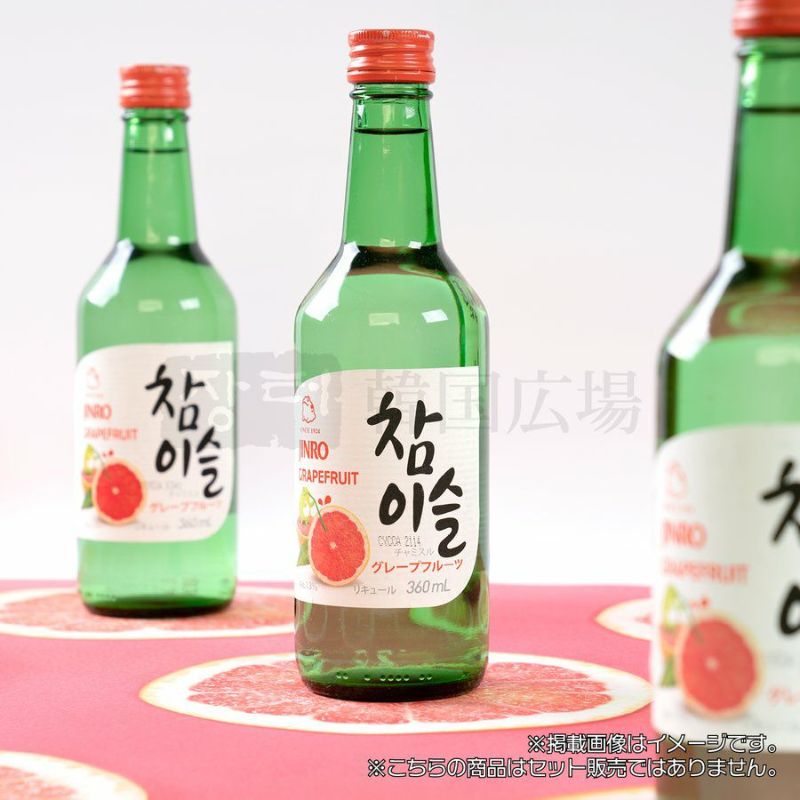 韓国焼酎 チャミスル グレープフルーツ 360ml | 韓国広場e-shop本店