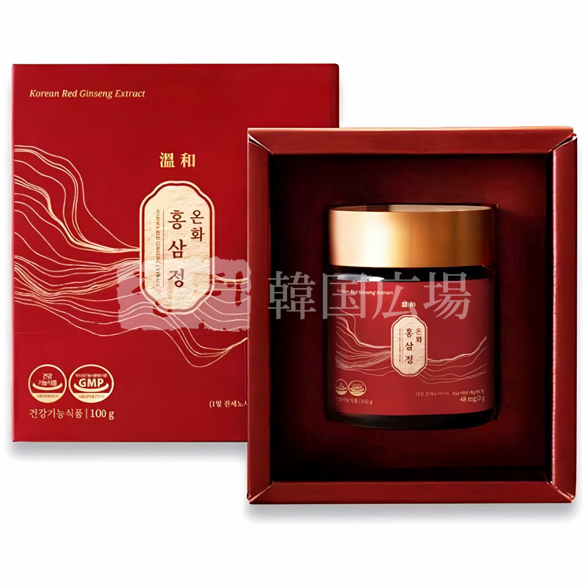 温和 6年根 紅参精ゴールド 100g | 韓国広場e-shop本店