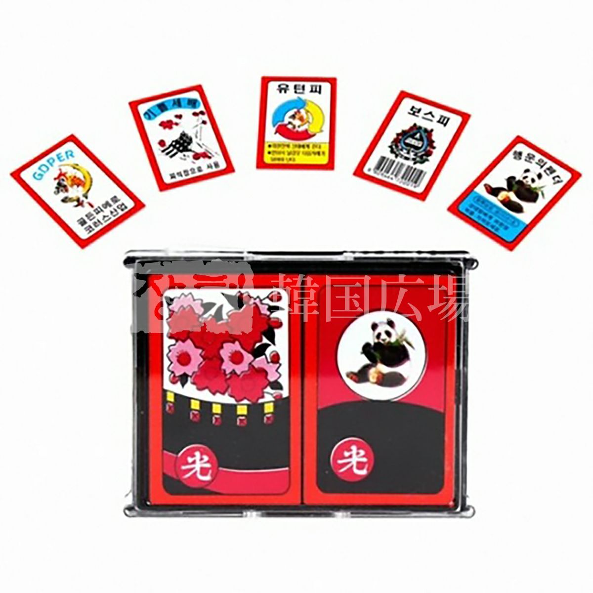 遊戯のひとつにGO STOPがある韓国の花札（花闘）