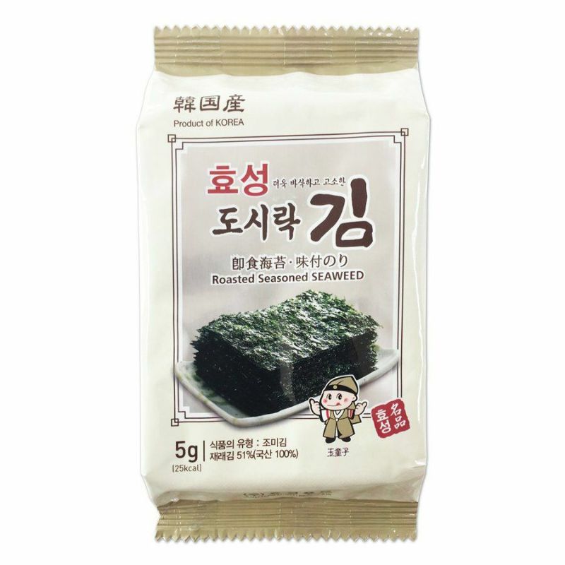 イベント】 ヒョソン 弁当用海苔 (8切9枚3袋入)【数量限定】 | 韓国広場e-shop本店 イベント】 ヒョソン 弁当用海苔 (8切9枚3袋入)【数量限定】 | 韓国広場e-shop本店