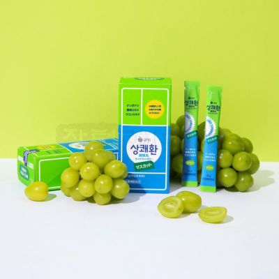 キューワン サンケファンゼリー マスカット味 18g | 韓国広場e-shop本店