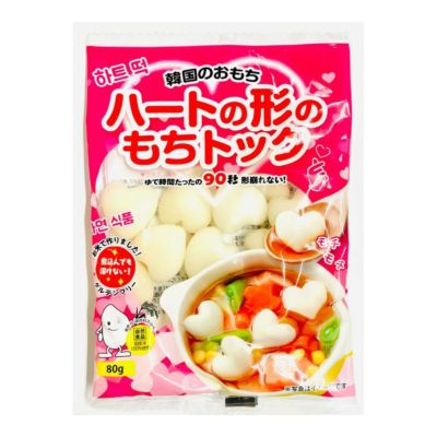 大新食品 ハートの形のもち トック 80g | 韓国広場e-shop本店