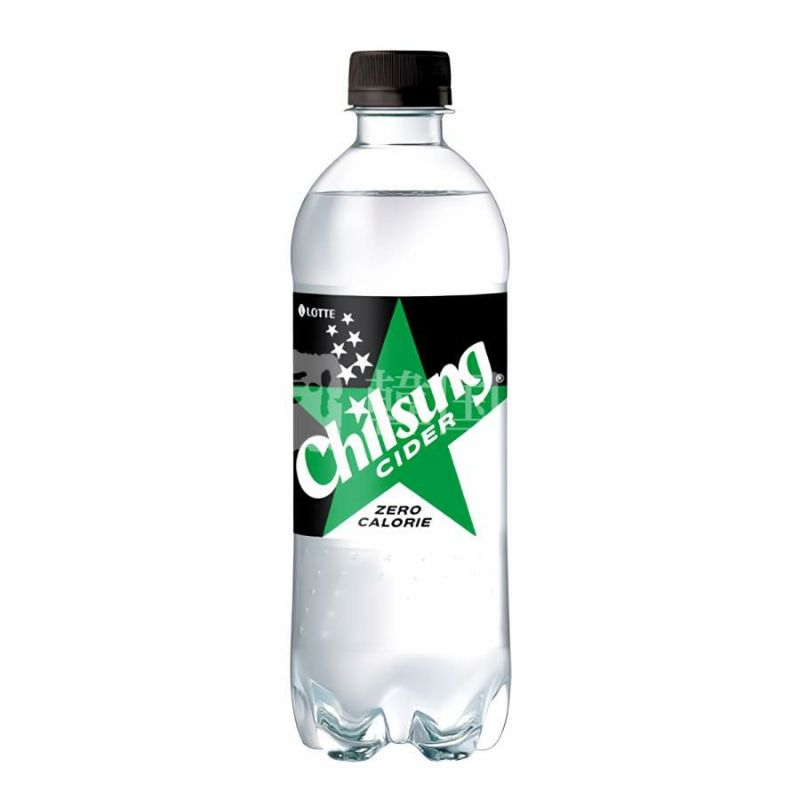 ロッテ【ZERO】チルソンサイダー 500ml (PET) | 韓国広場e-shop本店
